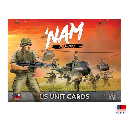 Nam Unit Cards - US Forces in Vietnam (x117 Cards)
