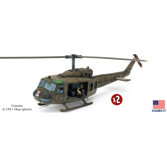 Nam UH-1 Huey Aviation Platoon (Plastic)