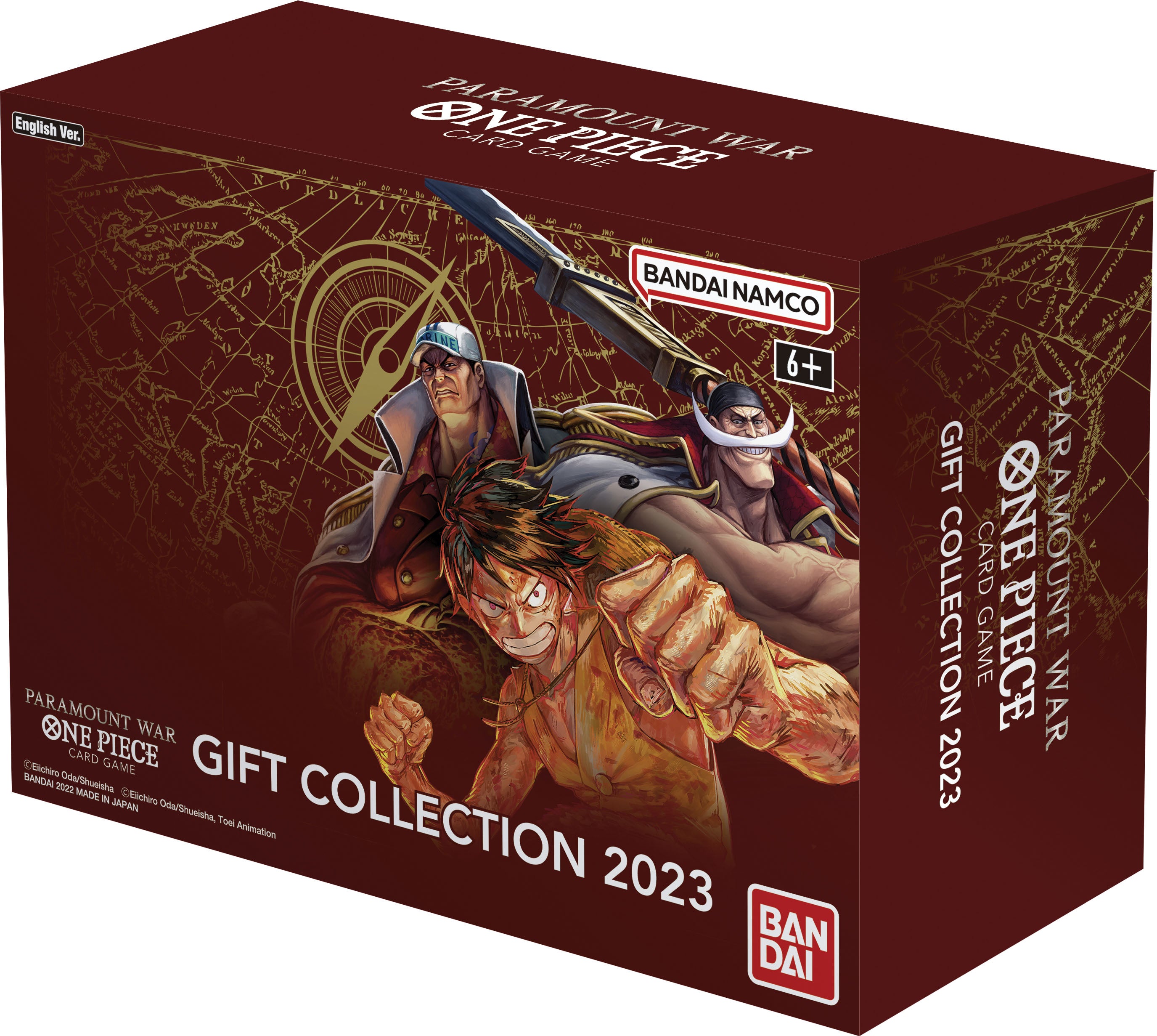 ONE PIECE CARD GAME: LUFFY GIFT COLLECTION 2023 Deck Box OFFICIAL BANDAI 🔥