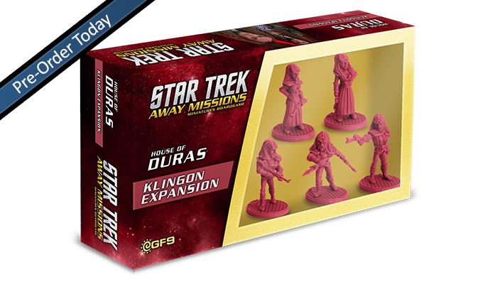 Star Trek Away Missions Duras Klingon Expansion