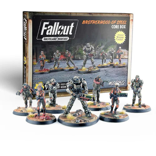Fallout: Wasteland Warfare - Brotherhood of Steel Core Box Updated