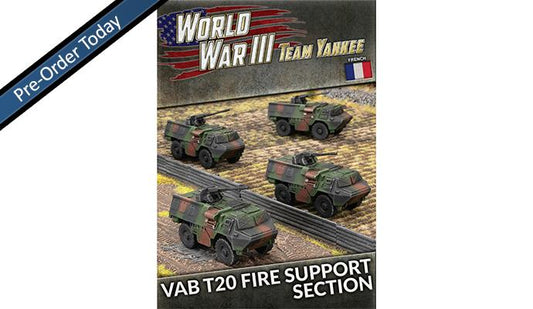 WWIII: Team Yankee NATO VAB T20 Fire Support Section (x4)