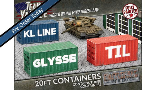 Modern: 20ft Shipping Containers (x3)