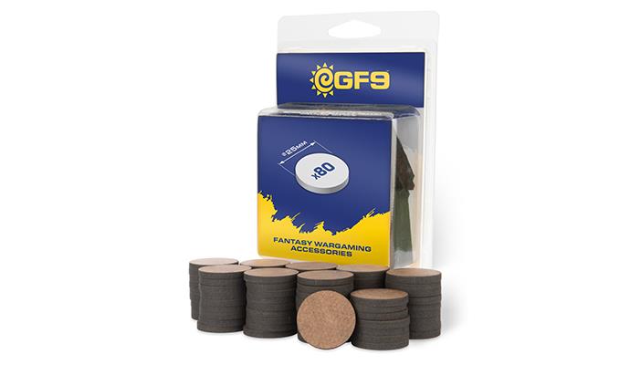 Gale Force 9 Round MDF Bases