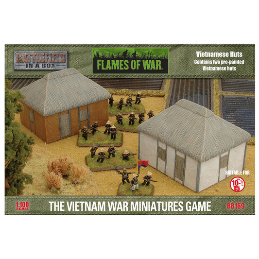 Features: Vietnamese Huts (x2)