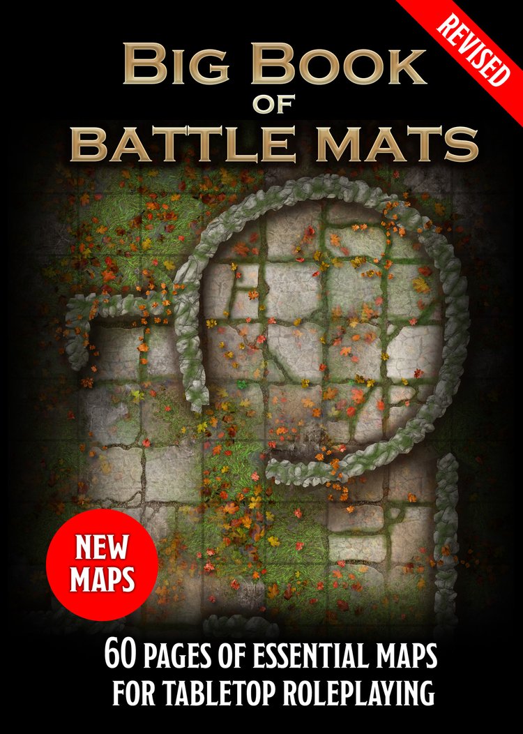 Battle Mats: Big Book of Battle Mats Revised