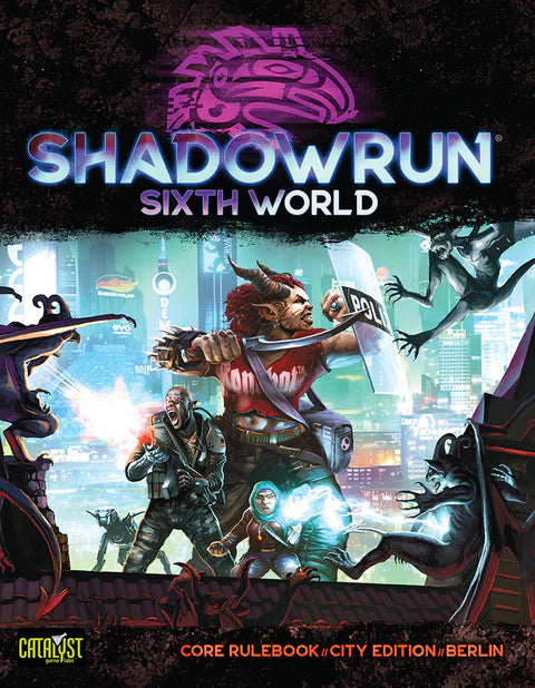 Shadowrun Sixth World Core Rulebook - City Edition Berlin