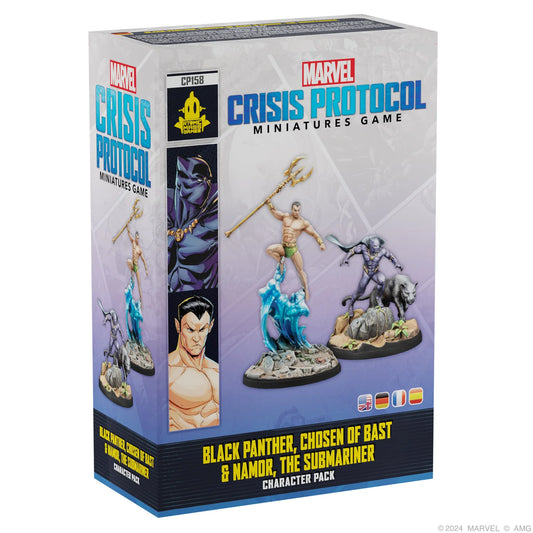 Marvel Crisis Protocol Black Panther, Chosen of Bast & Namor, the Sub-Mariner