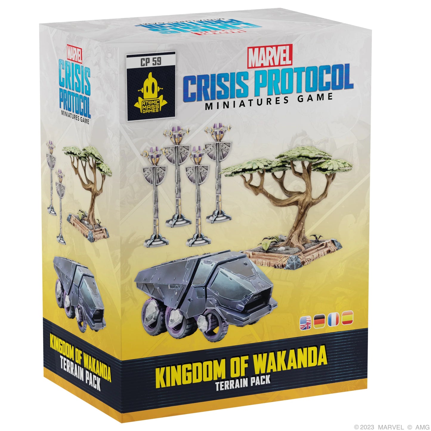 Marvel Crisis Protocol Kingdom of Wakanda Terrain Pack