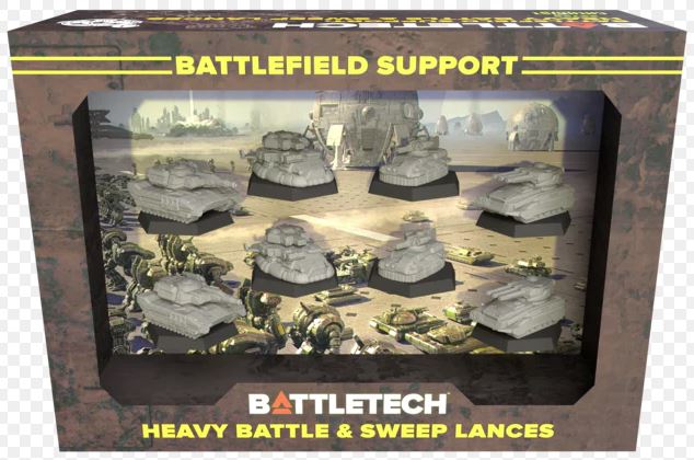 BattleTech: Mercenaries Forcepack - Battlefield Support Heavy Battle & Sweep Lances