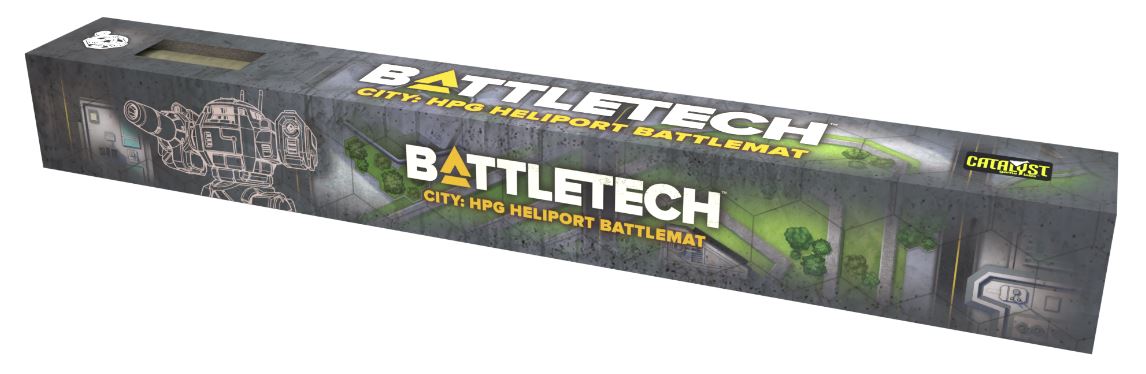 BattleTech: BattleMat - Cities HPG Heliport/Plaza