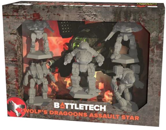 BattleTech Miniature Force Pack - Wolf's Dragoons Assault Star