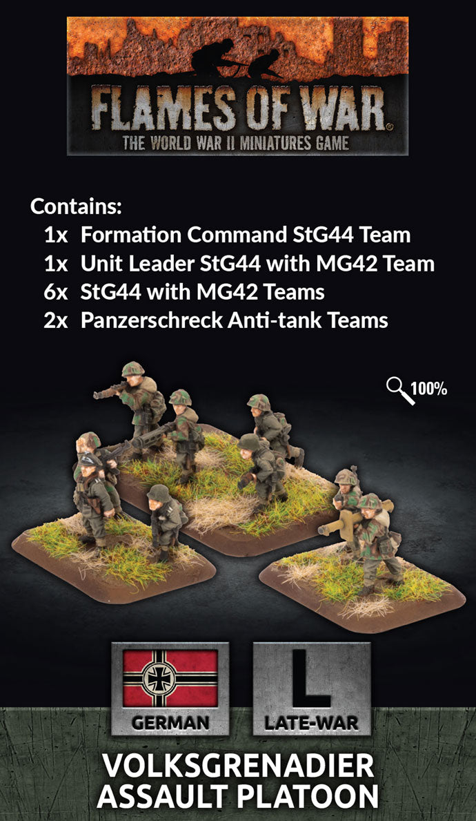 Flames of War German Volksgrenadier Platoon