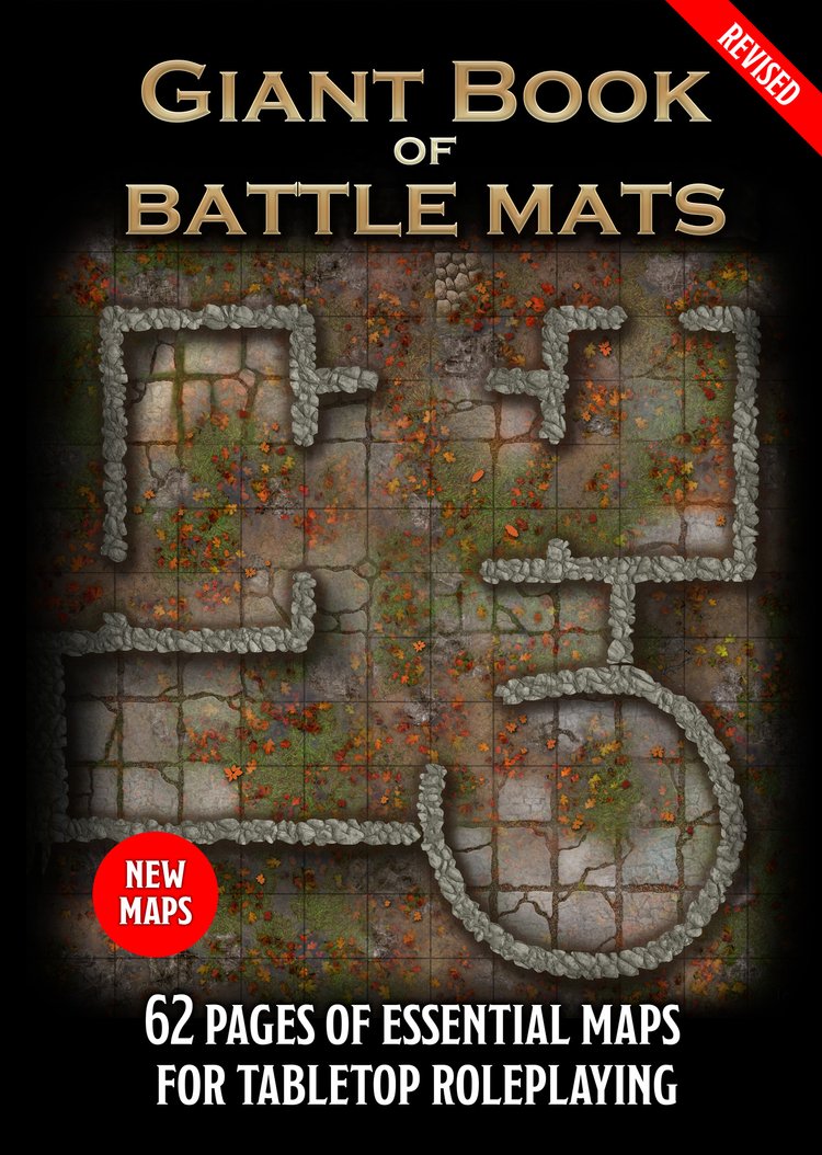 Battle Mats: Giant Book of Battle Mats Revised