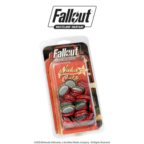 Fallout: Wasteland Warfare - Nuka Cola Caps Set Revised
