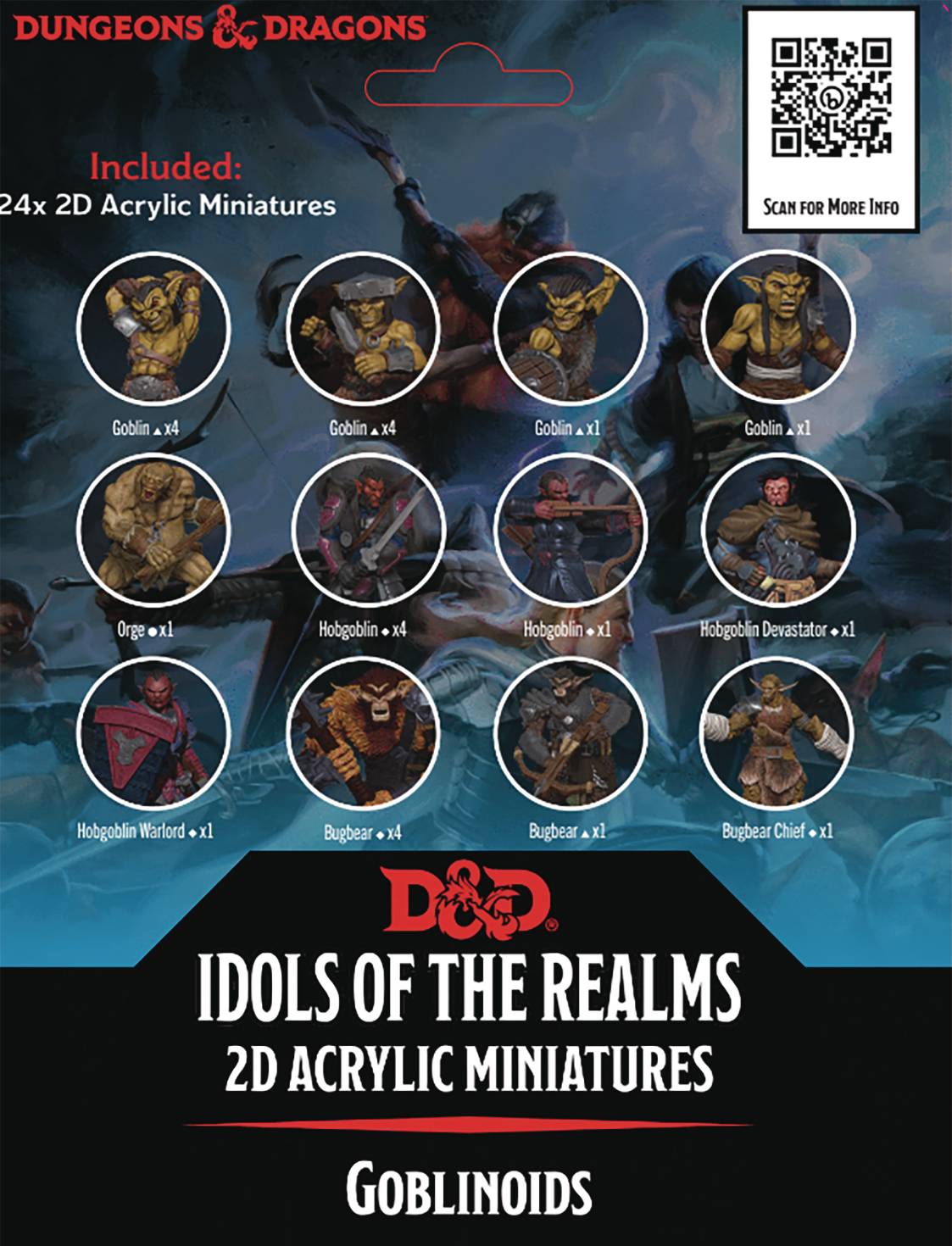 D&D 5E: Idols of the Realms 2D Set - Goblinoids