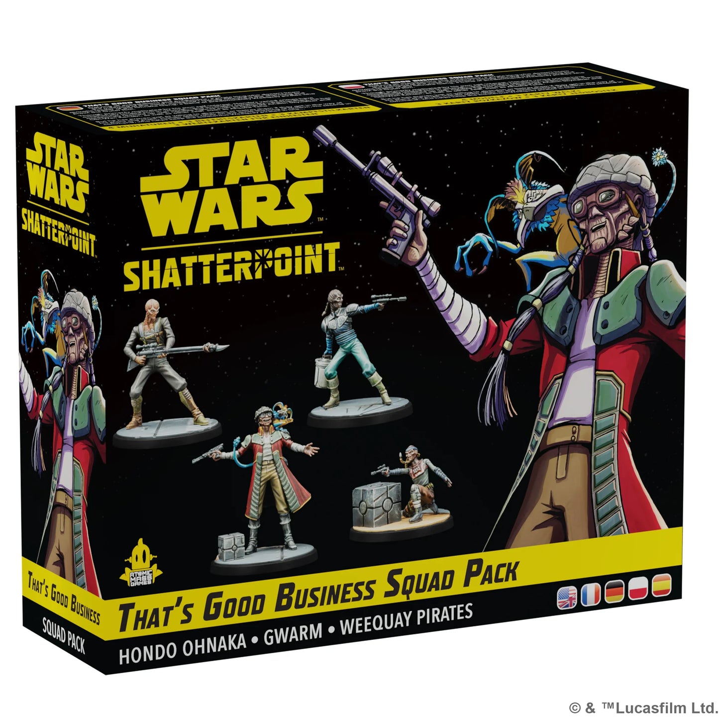 Star Wars Shatterpoint That's Good Business Squad Pack