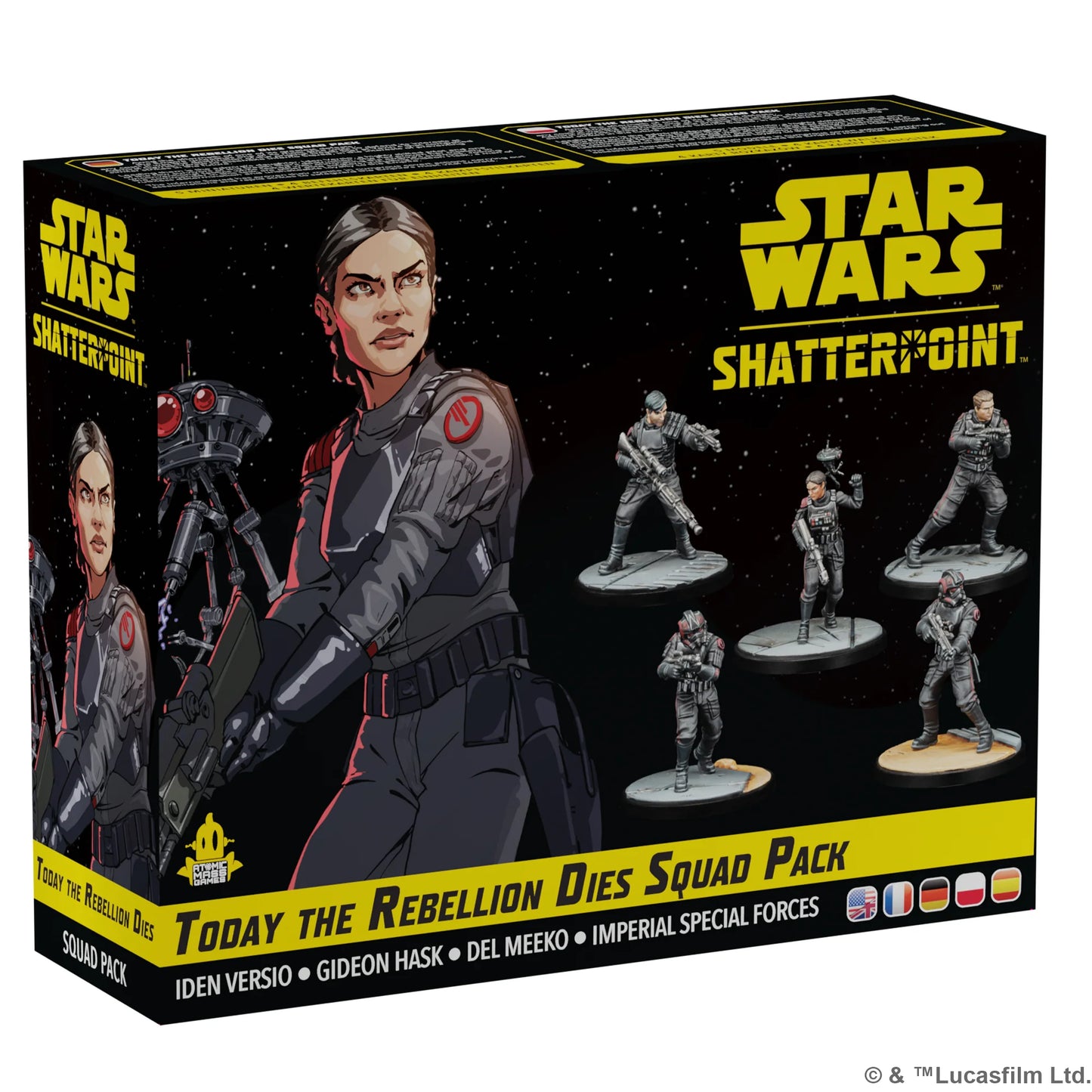 Star Wars Shatterpoint Today the Rebellion Dies Squad Pack