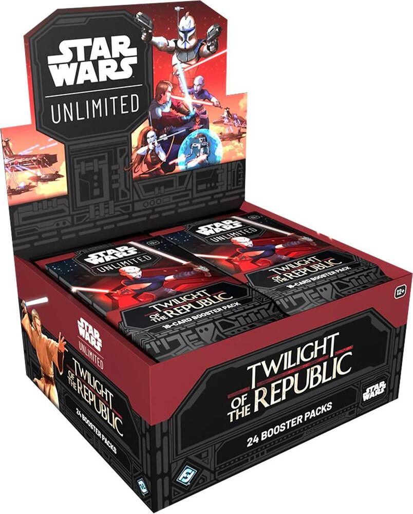 Star Wars Unlimited Twilight of the Republic Booster Display