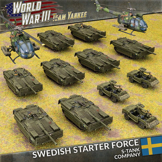 Swedish S-Tank Company Starter Force (Discontinued)