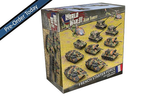 WWIII: Team Yankee French Leclerc Tank Company Starter Force
