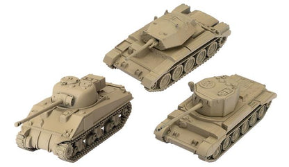 U.K. Tank Platoon (Crusader, Sherman VC Firefly, Challenger)