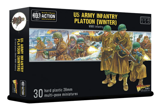 Bolt Action US Army Infantry platoon (winter)