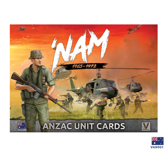 Nam Unit Cards - ANZAC Forces in Vietnam