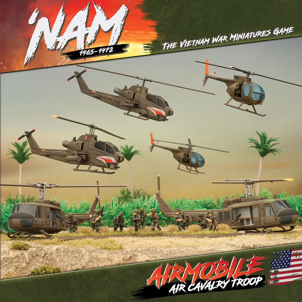 Nam US Air Cavalry Troop 1st Cavalry Division