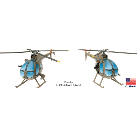 Nam OH-6 Aeroscout Platoon (Plastic)