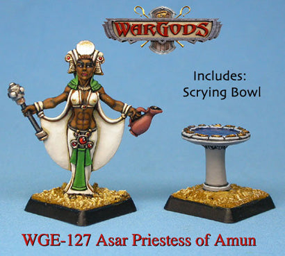 WarGods of Aegyptus Priestess Of Amun With Scrying Bowl