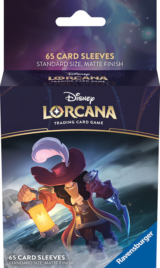 Disney Lorcana TCG The First Chapter Card Sleeves Captain Hook