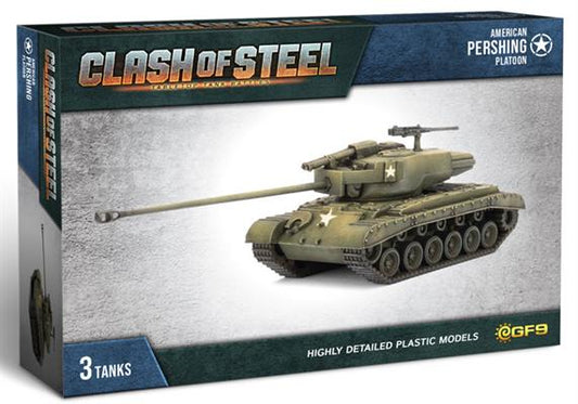 Clash of Steel M26 Pershing Tank Platoon (x3 tanks)