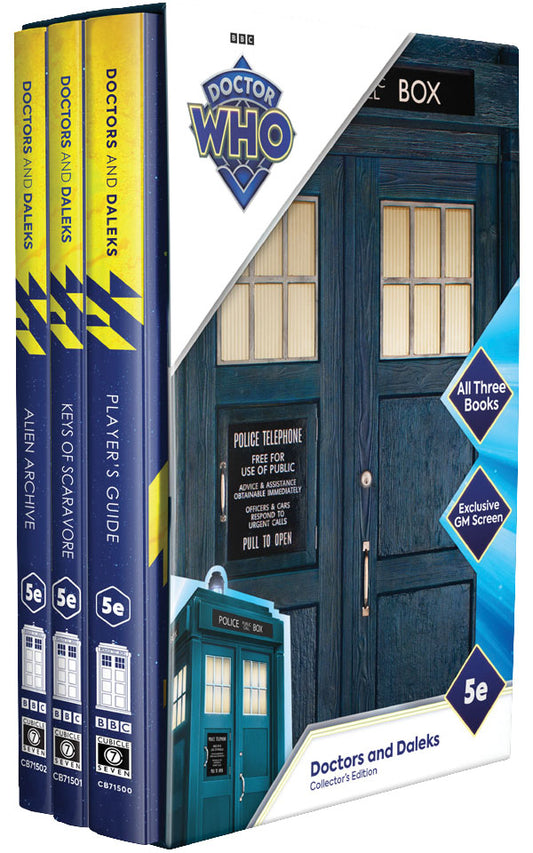 Doctor Who RPG: Doctors & Daleks - Collector's Edition (5E)