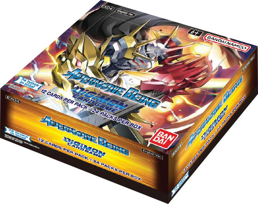 EX04 Digimon TCG Alternative Being Booster Display