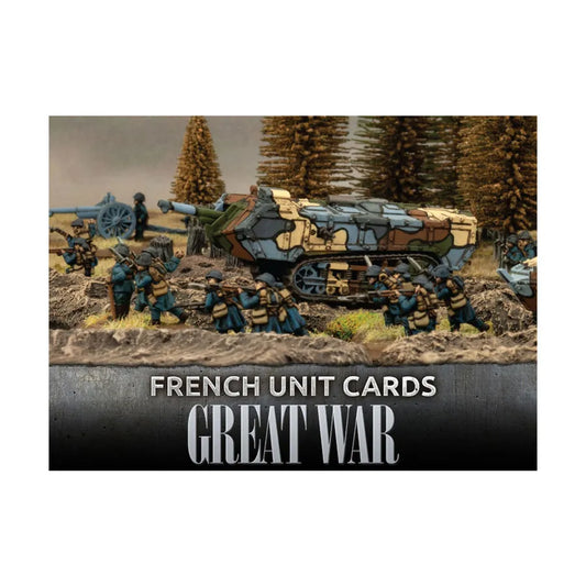 Great War French Unit Cards
