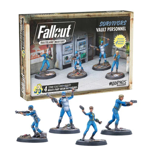 Fallout: Wasteland Warfare - Survivors Vault Personnel