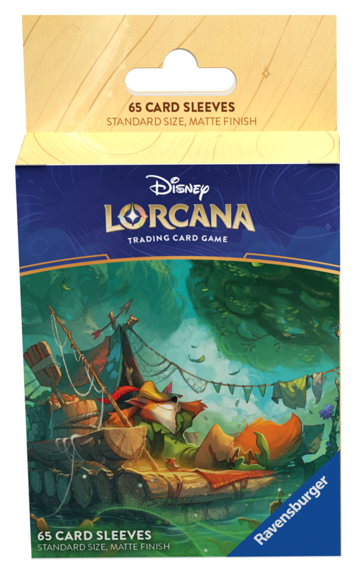 Disney Lorcana TCG Into the Inklands Card Sleeves Robin Hood