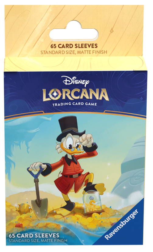Disney Lorcana TCG Into the Inklands Card Sleeves Scrooge McDuck