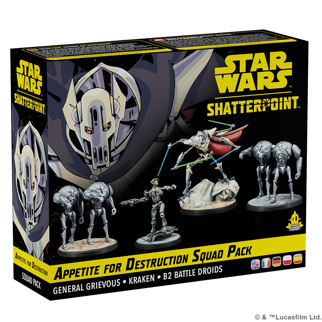 Star Wars Shatterpoint:  Appetite for Destruction Squad Pack