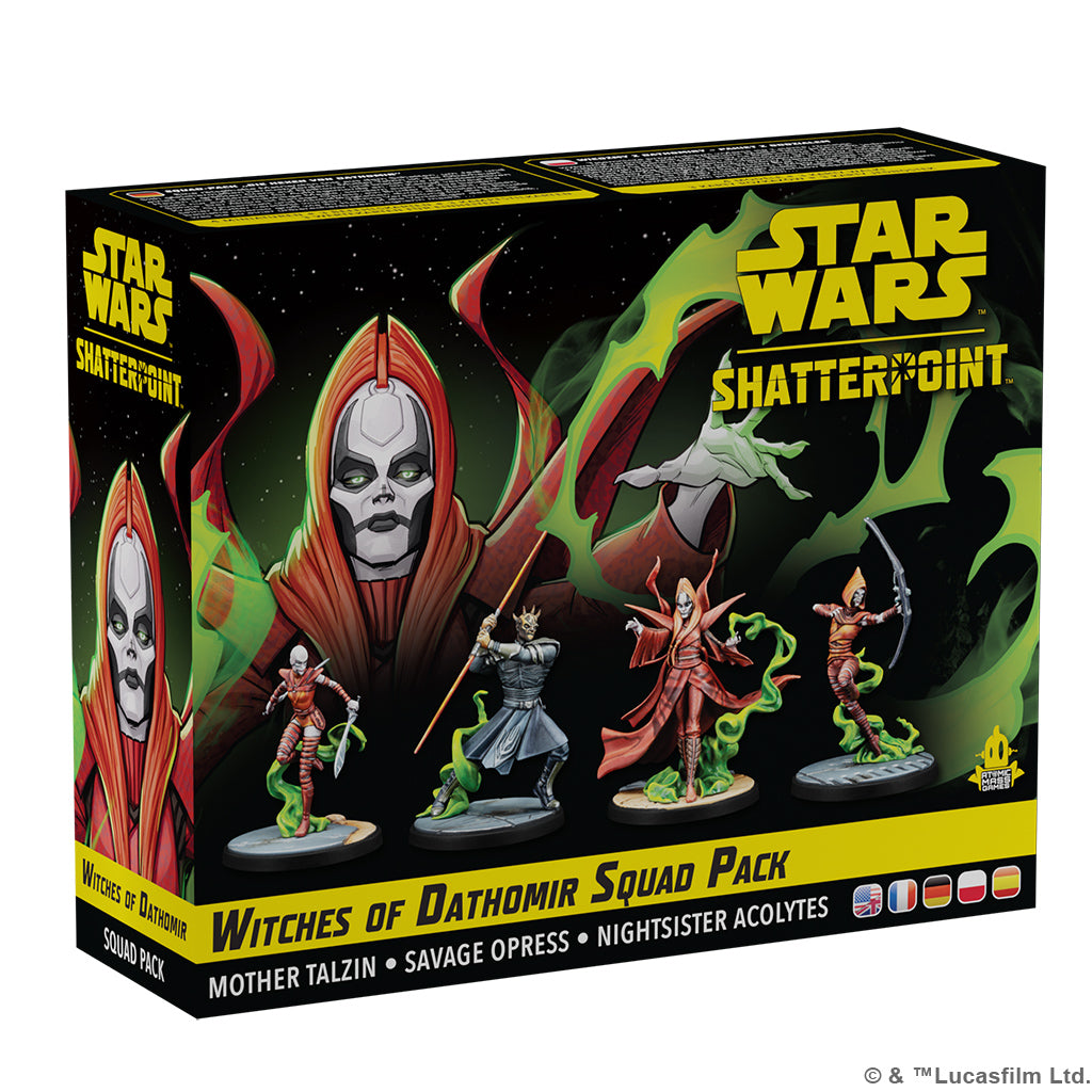 Star Wars Shatterpoint Witches of Dathomir Mother Talzin Squad Pack