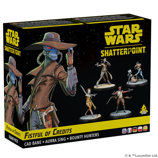 Star Wars Shatterpoint:  Fistful of Credits - Cad Bane Squad