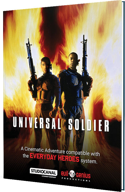 Everyday Heroes RPG Universal Soldier Cinematic Adventure