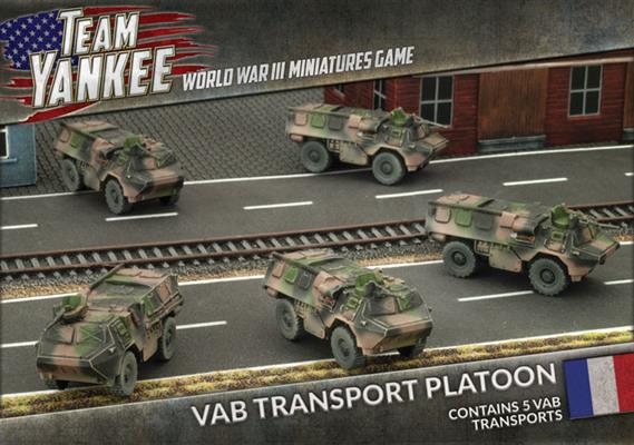 WWIII: Team Yankee NATO VAB Transport Platoon (WWIII x5 Tanks)