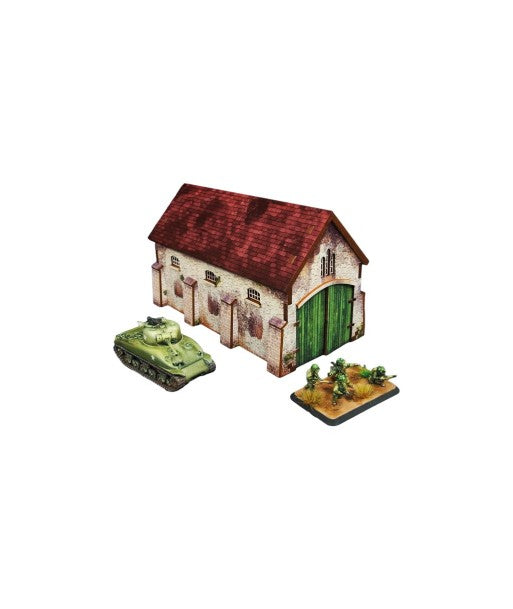 WW2 Normandy Cowshed (15mm)