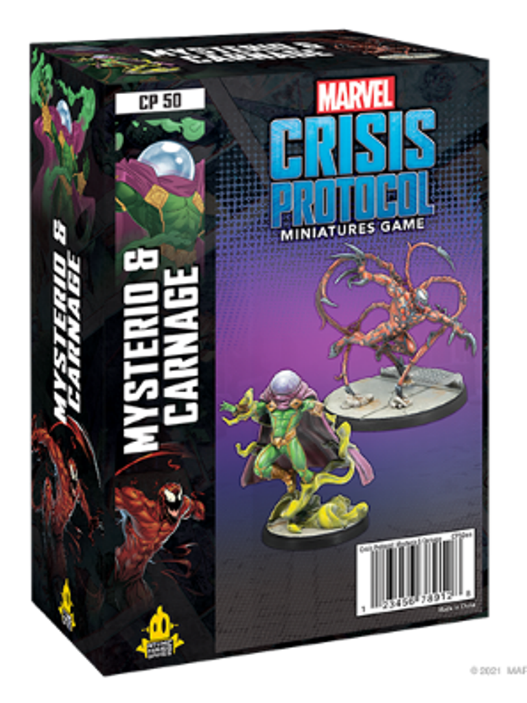 Marvel Crisis Protocol Mysterio & Carnage