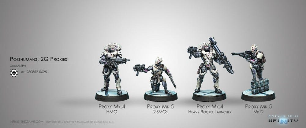 Aleph Posthuman 2G Proxies