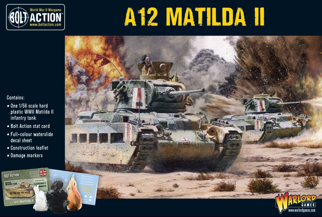 Bolt Action British A12 Matilda II Infantry Tank