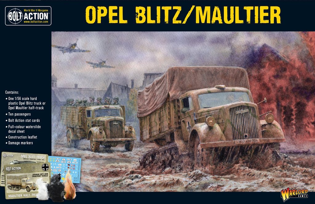 German Opel Blitz/Maultier