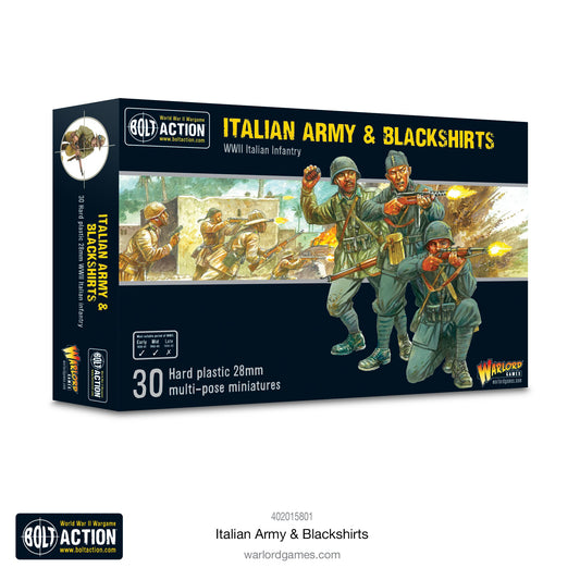 Italian Army & Blackshirts Plastic Boxed Set